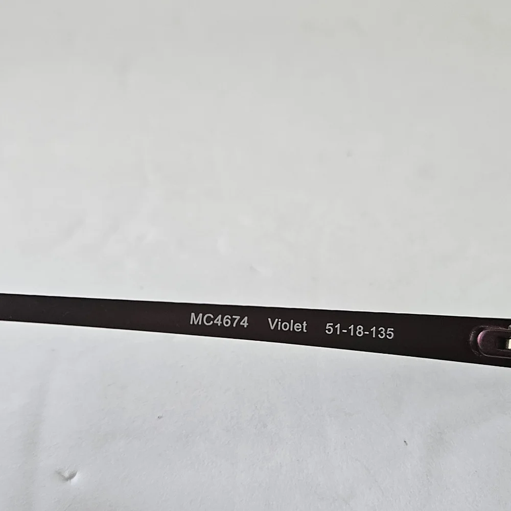 Mizyake Couture MC 4239 purple stainless‎ steel eyeglass frames